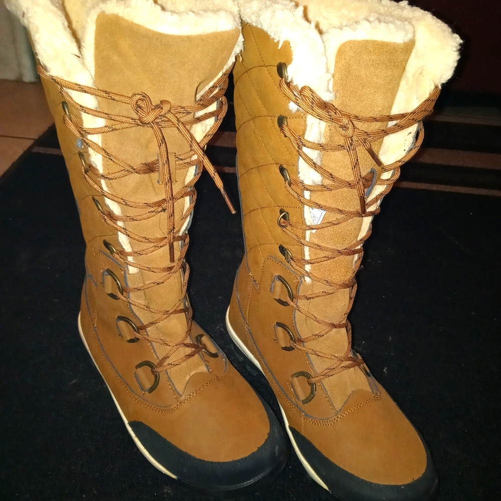 Bear paw waterproof snow boots